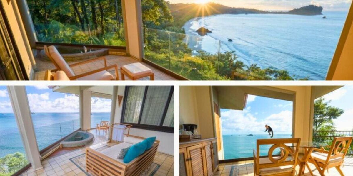 collage of hotel resort images