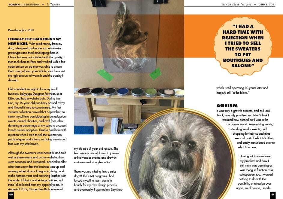 JoAnn article screenshot
