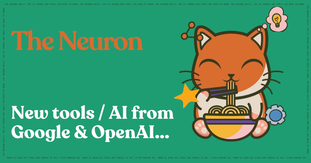 😸Everything that happened in AI this weekend
