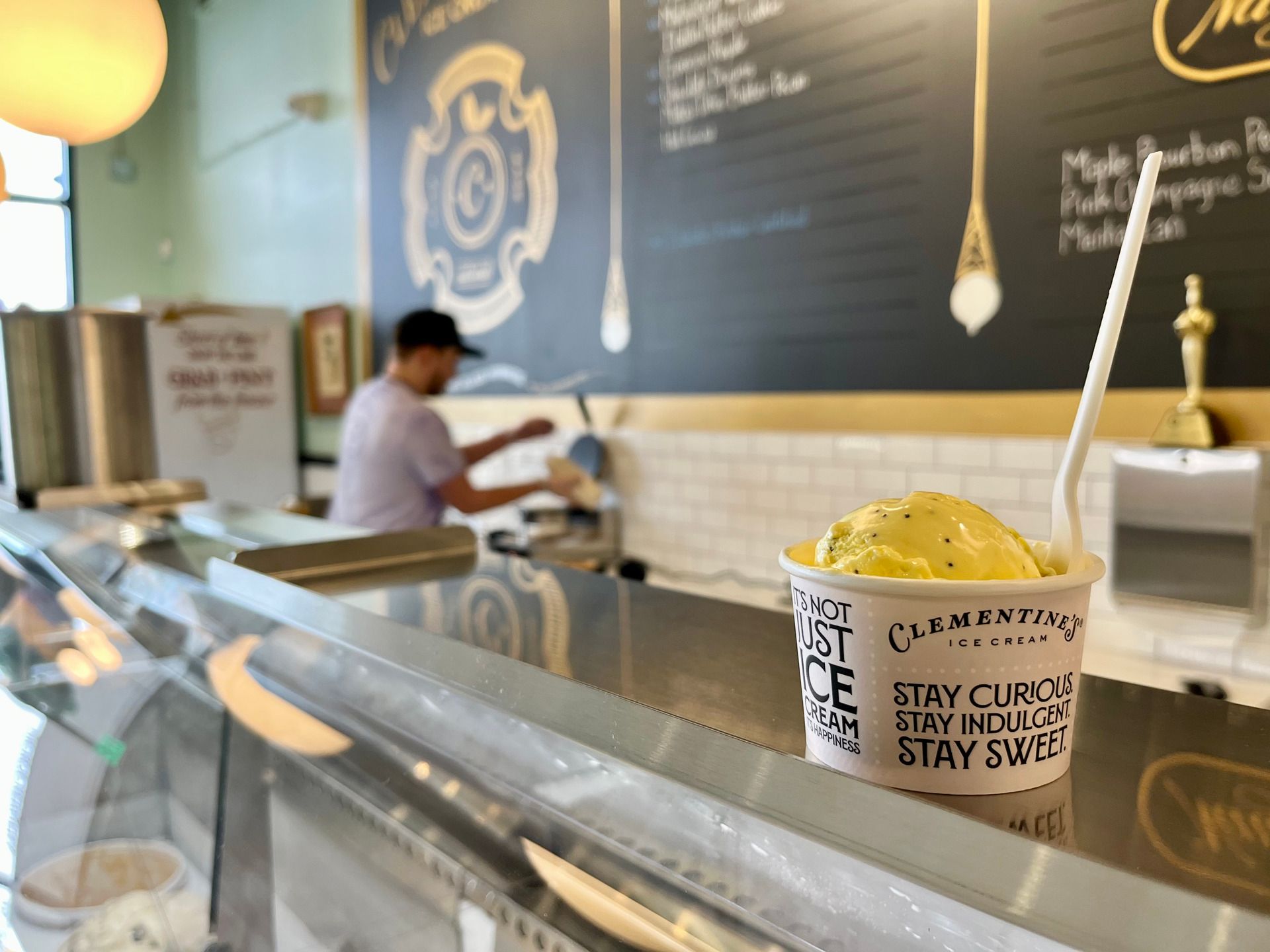 Clementine’s Ice Cream Now Open in Bentonville. Some Flavors Are Booze-Infused. 