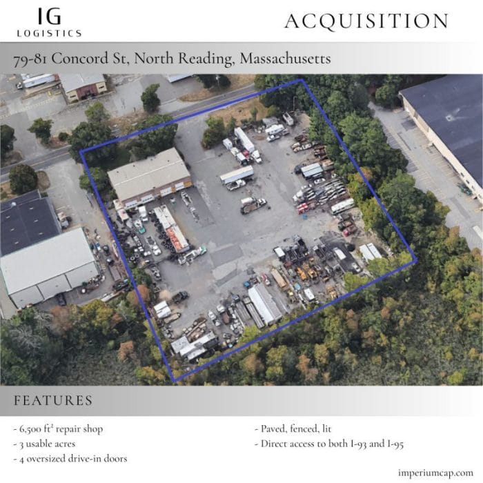 IG Logistics buys Massachusetts IOS