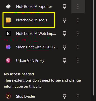 click-the-notebooklm-tools-icon