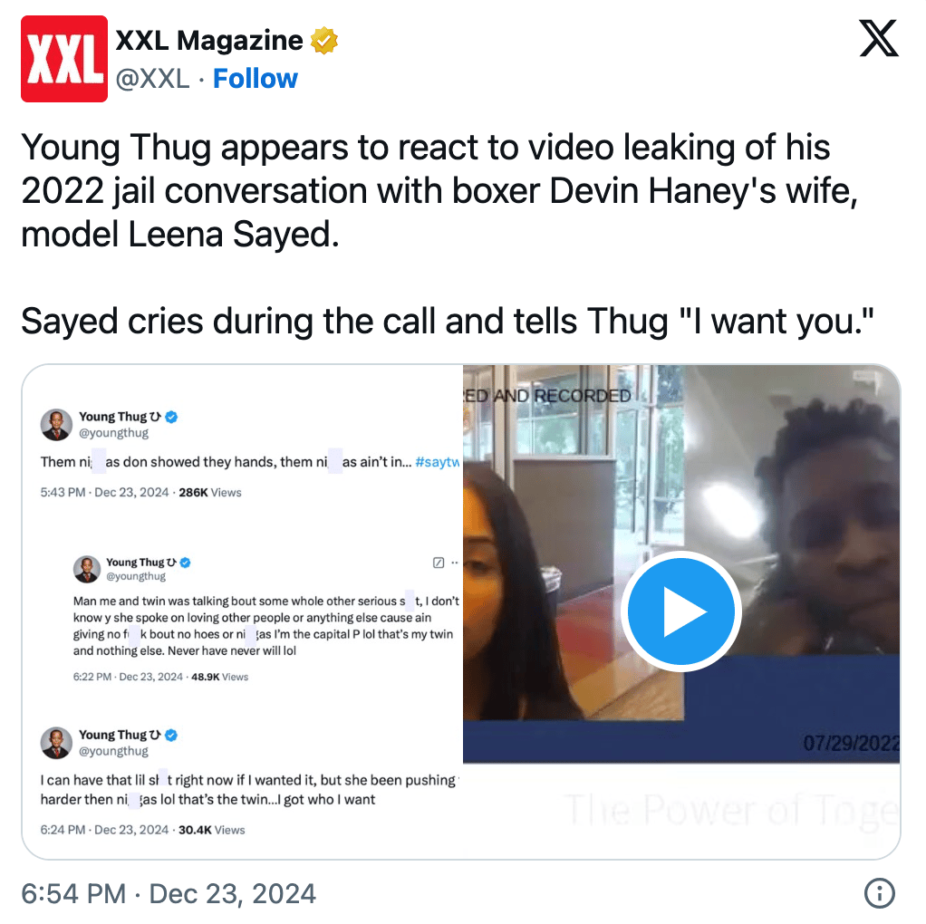 Post on X