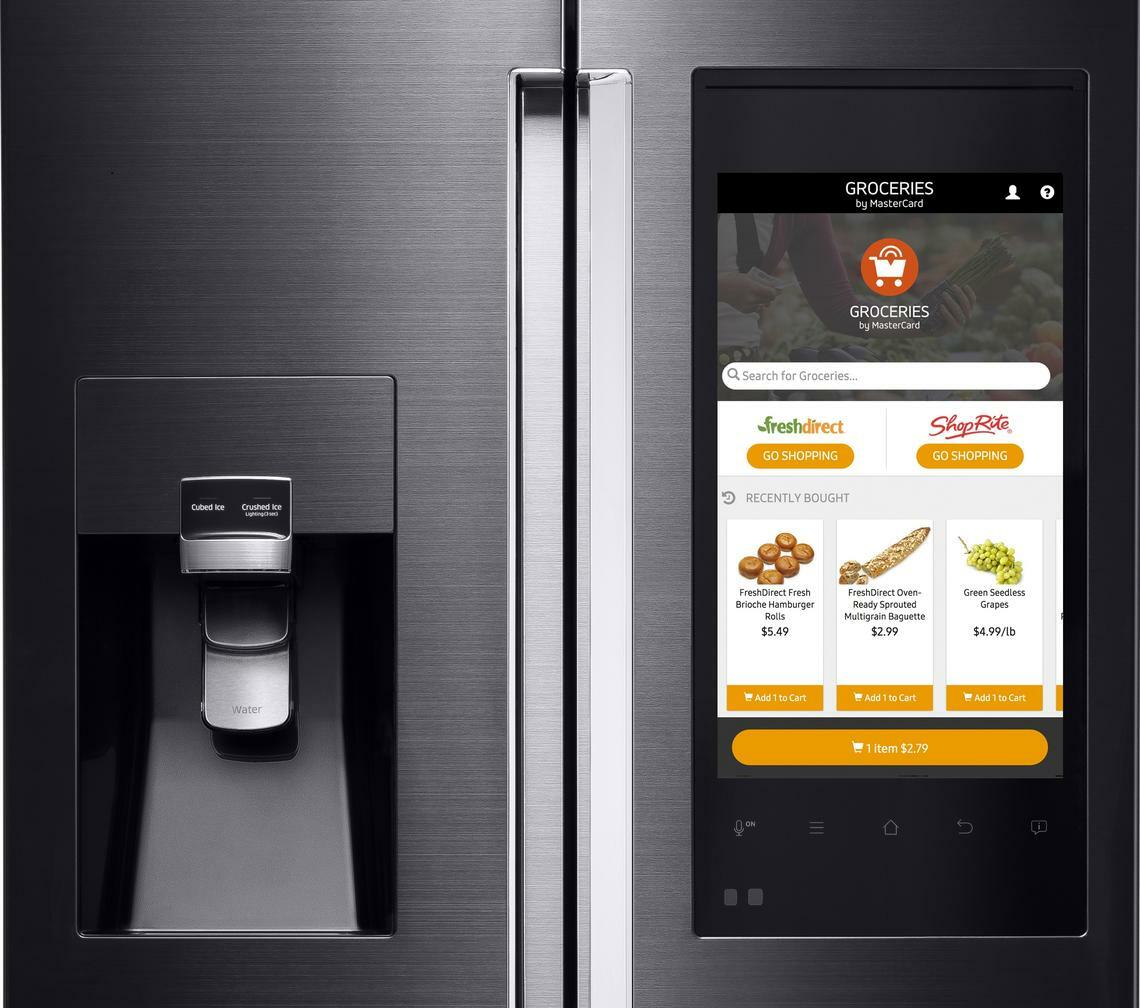 Family Hub Samsung Smart Connected Refrigerator