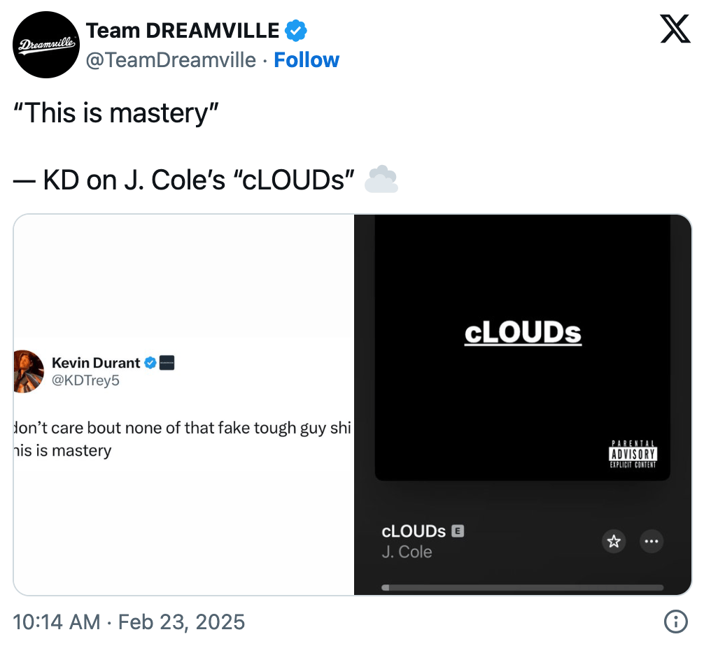 Post on X