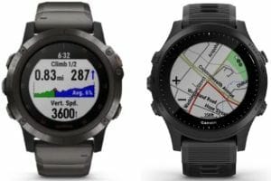 Compared Forerunner 945 and Fenix ​​5 Plus GPS Watches