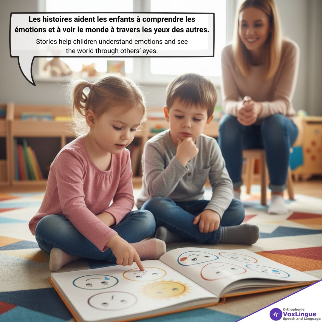 The Power of Stories in Emotional Development · Le pouvoir des histoires dans le développement émotionnel