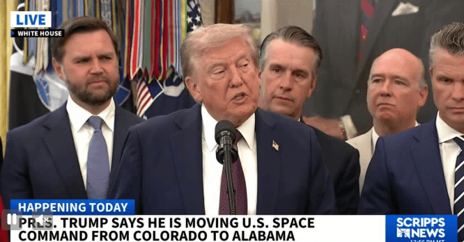 U.S. Space Command will be relocated to Huntsville
