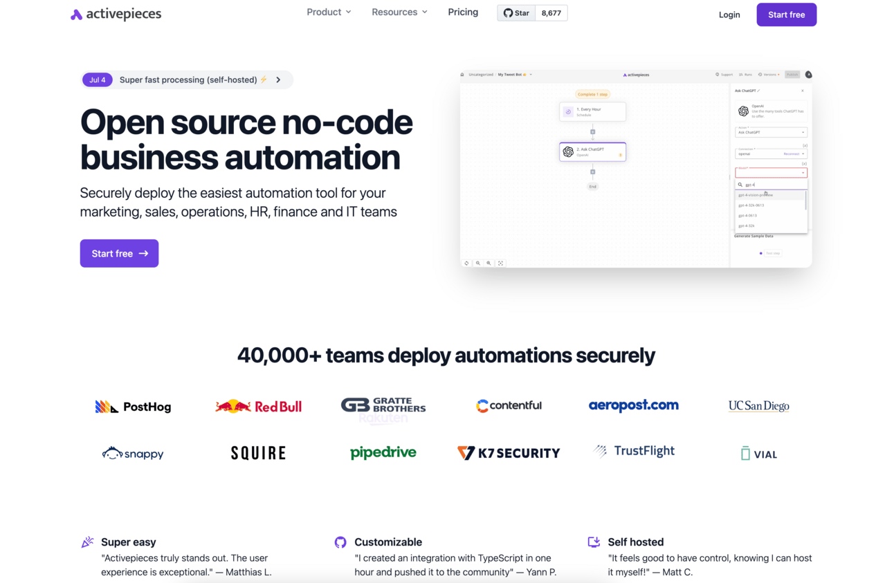 Active Pieces website