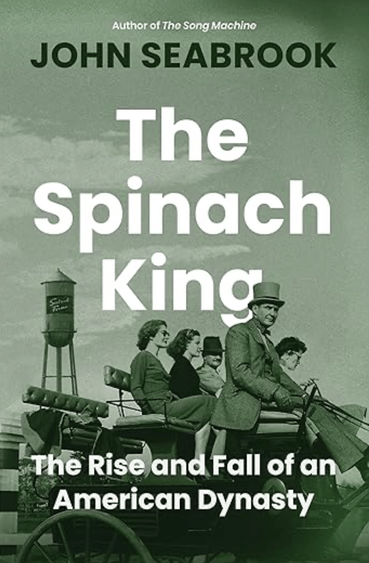 short squeez book recommendation the spinach king
