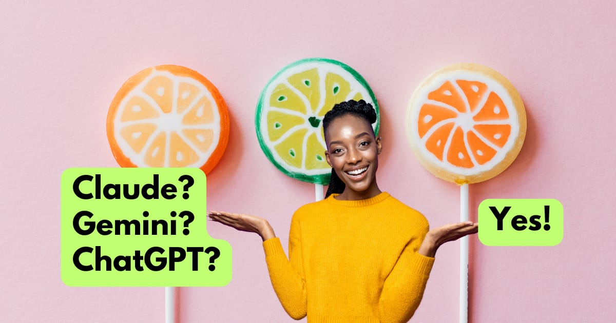🟠 🔵 🟣 Can’t Decide Between Claude, ChatGPT, and Gemini?