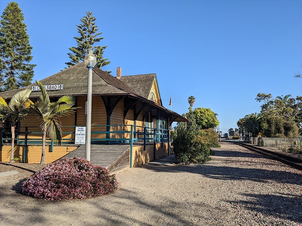 old carlsbad train station