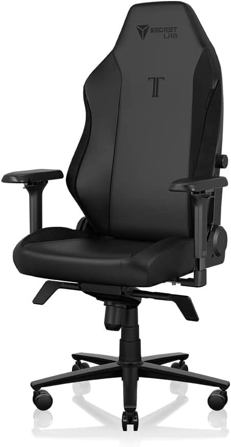 Secretlab Titan Evo 2025 Series – Elite Comfort, Sleek Design A premium black and gray gaming chair with cold-cure memory foam, 4D armrests, and a magnetic memory foam headrest, built for elite gaming setups.