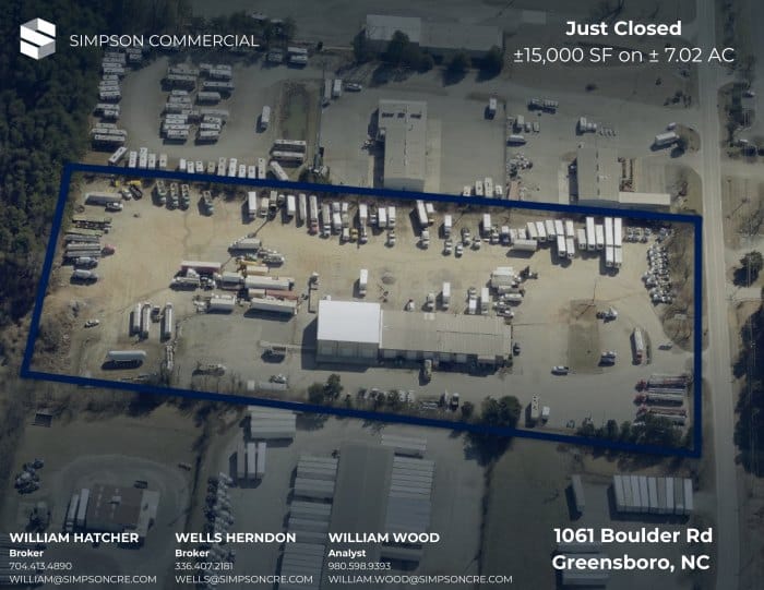 Simpson CRE sells NC IOS