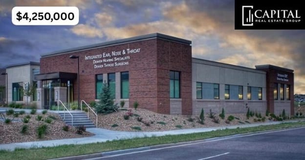 CREG closes $4.25M build-to-suit medical office sale in Lone Tree, Colorado.