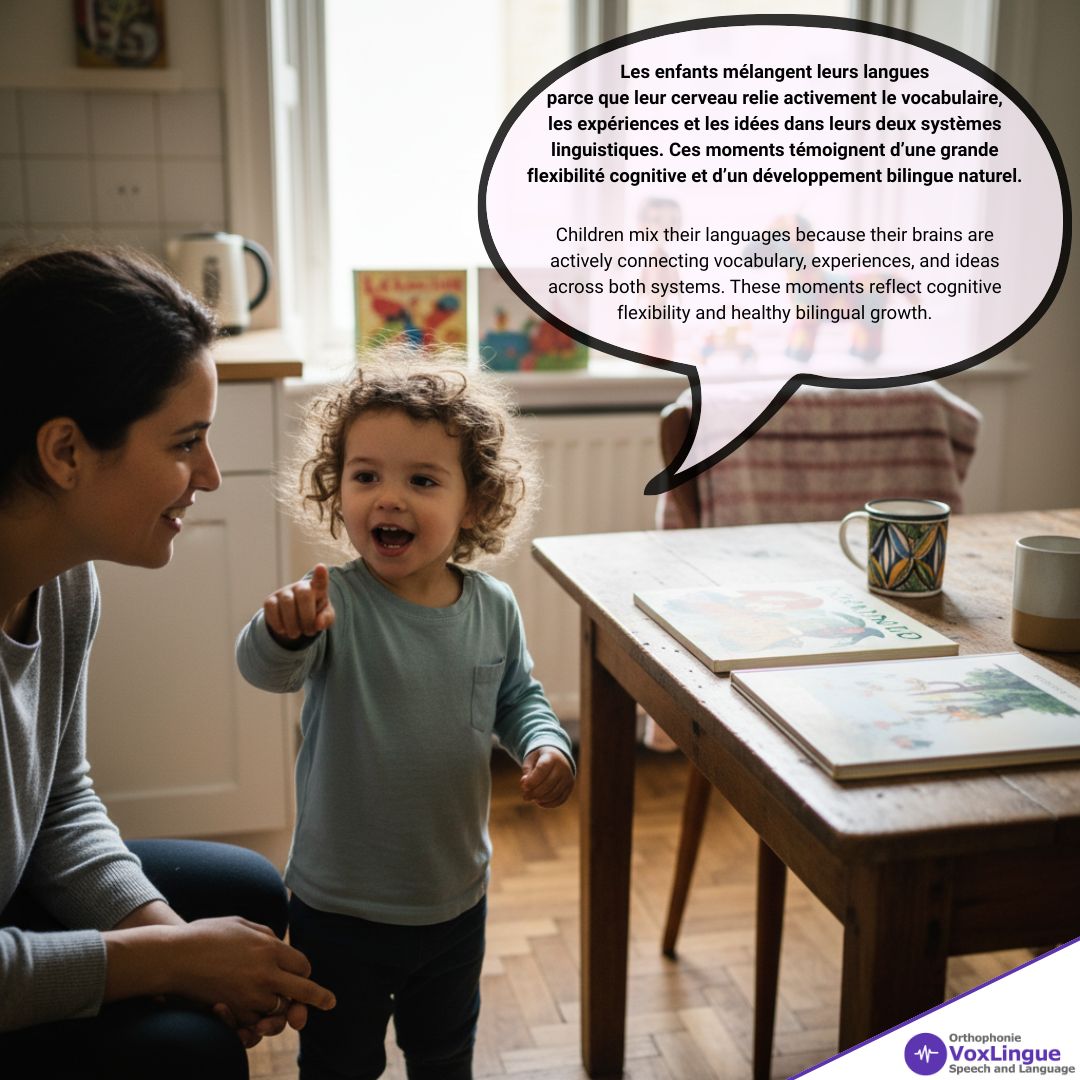 Why Children Mix Their Languages | Pourquoi les Enfants Mélangent Leurs Langues