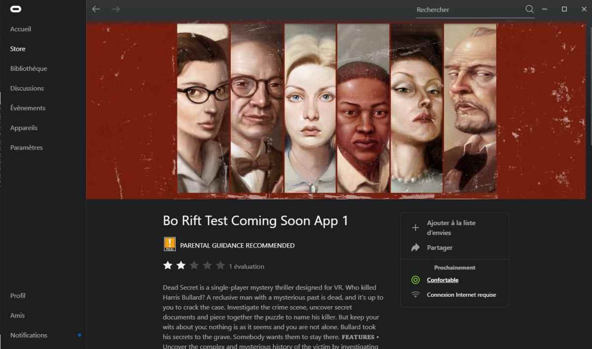 New Apps Oculus App PC