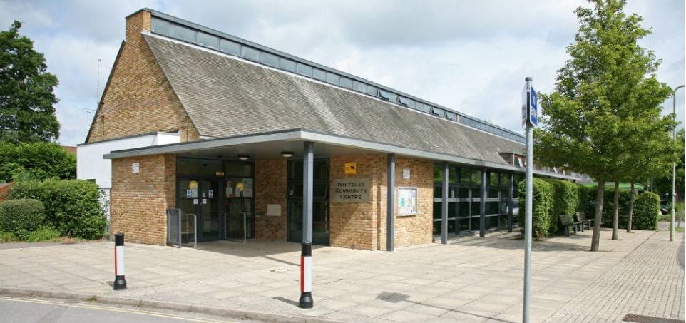 whiteley community centre on gull coppice 