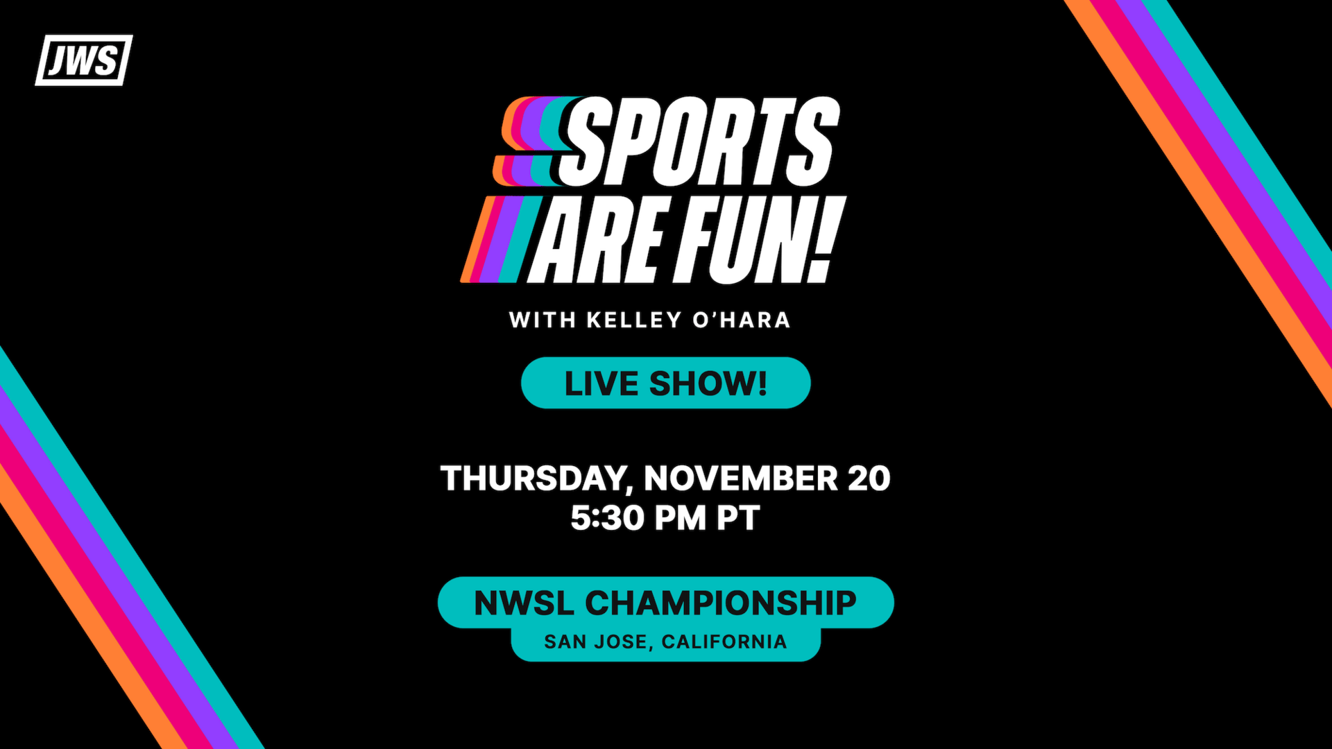 Graphic for Sports Are Fun! live show