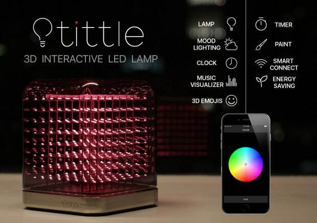 Tittle Light 3D connected LED lamp