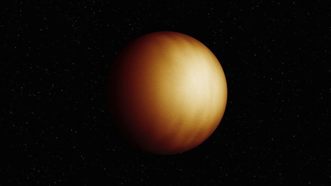 WASP-18b, a gas giant classified as an ultra-hot Jupiter due to its extreme temperatures.