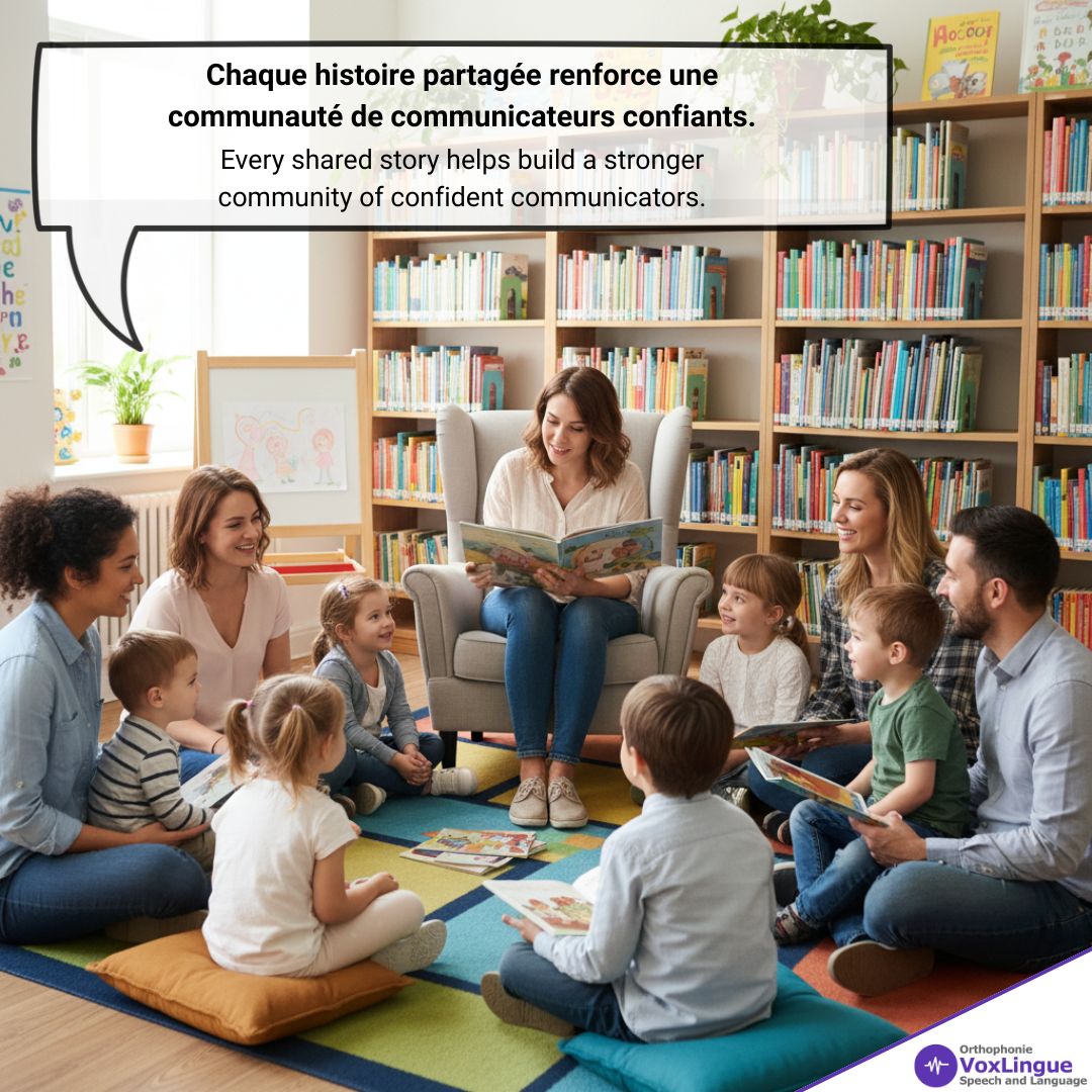 Sharing Stories, Building Connections · Partager des histoires, créer des liens