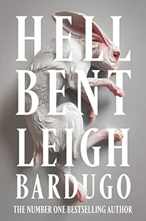 Moody grey cover featuring a pale, contorted white rabbit beneath stark block lettering.