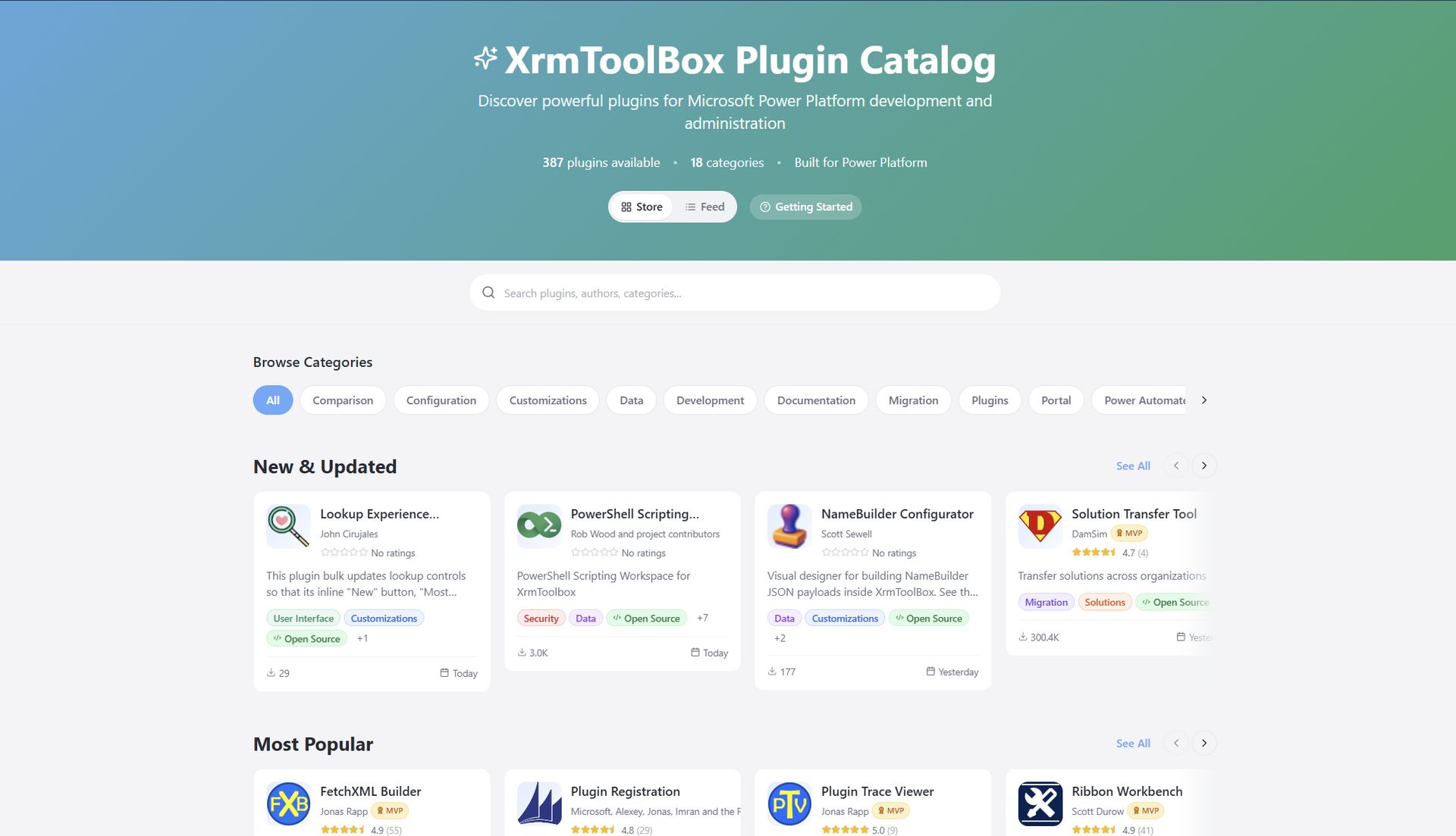 XrmToolBox Plugin Catalog is here!