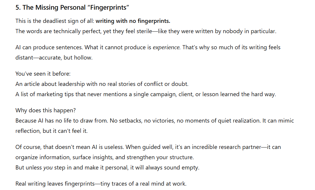 fingerprints