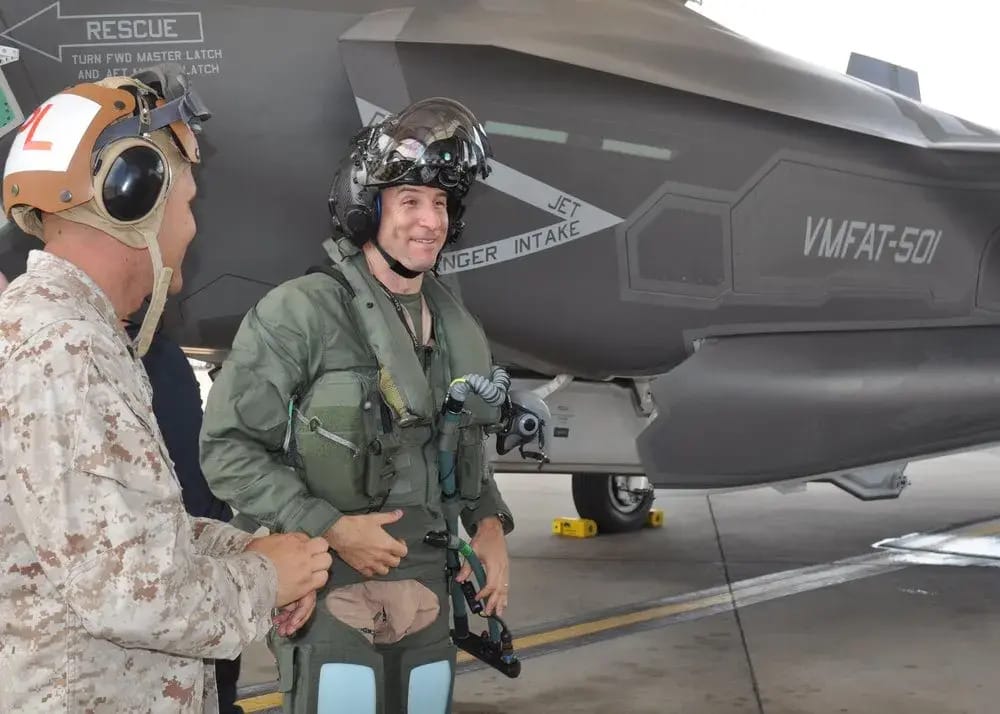 Dave Berke First Marine to Command an F-35 Squadron
