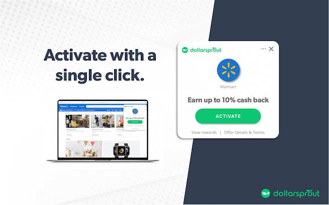 dollarsprout rewards cash back notification