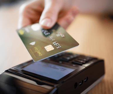 Pay with credit card