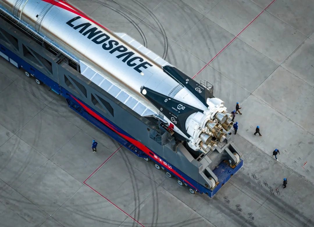 Landspace carried out a static-fire test of its stainless steel Zhuque-3 rocket on October 20, helping keep the vehicle on schedule for a planned debut launch before the end of 2025.