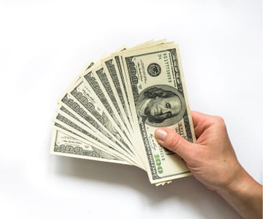 cash in hand
