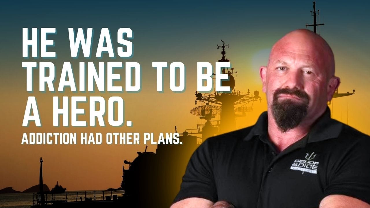 He was trained to be a hero. Addiction had other plans.