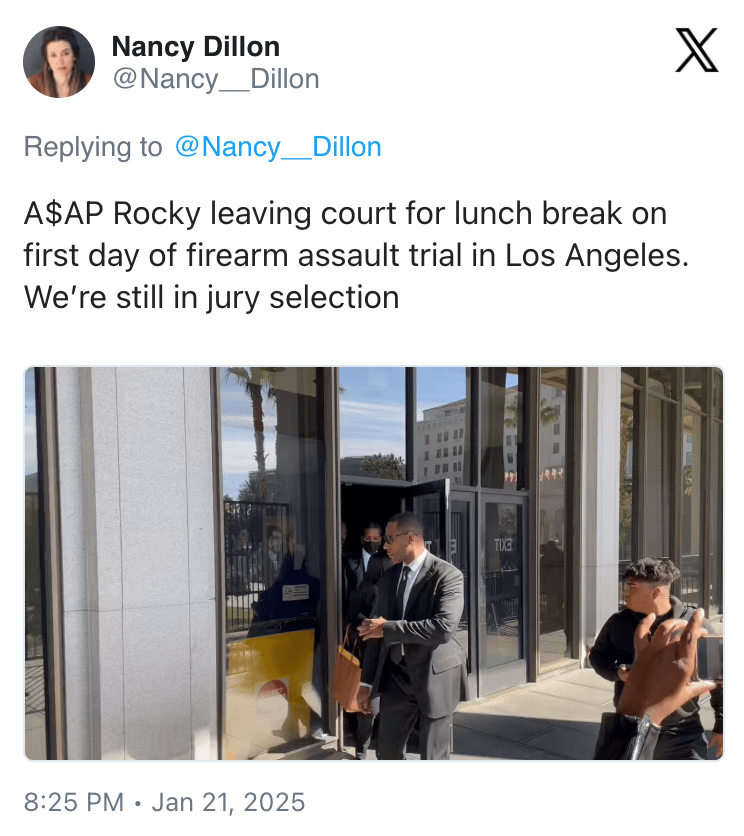 Post on X