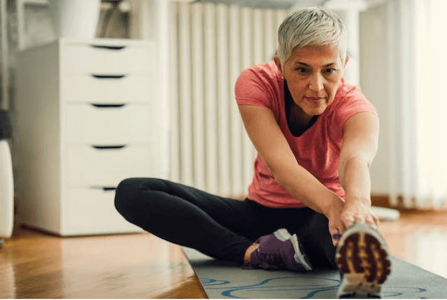 There's a low impact workout that's perfect for over 50s
