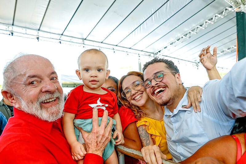 Lula has benefited from the Trump bump in the polls. Photo: Ricardo Stuckert/PR