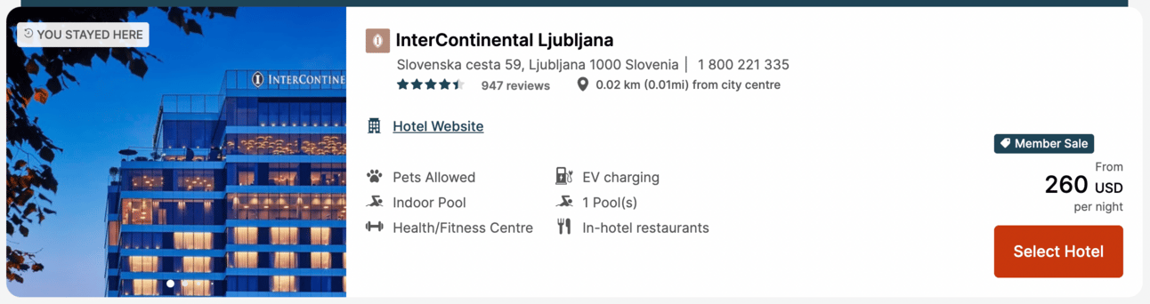 Intercontinental Ljubljana