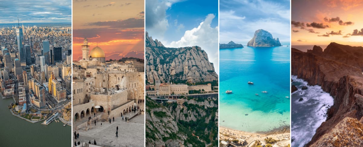 Imagen de algunos lugares que iré