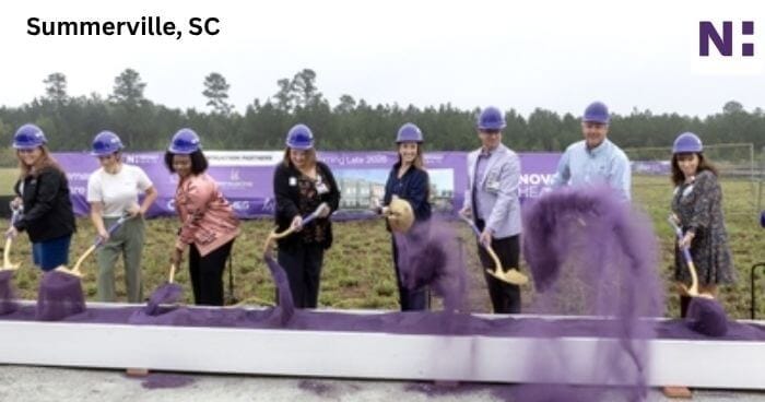 Novant Health expands in Summerville with new medical office and emergency department.