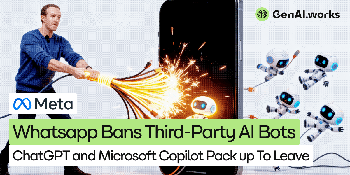 WhatsApp’s AI Ban Forces ChatGPT and Copilot Off the Platform