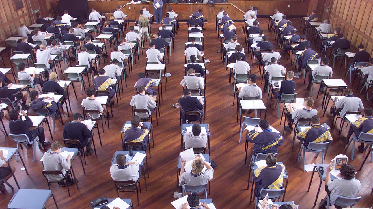 High school exam. Source: NZ Herald