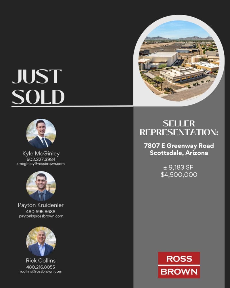 Ross Brown sells AZ small bay