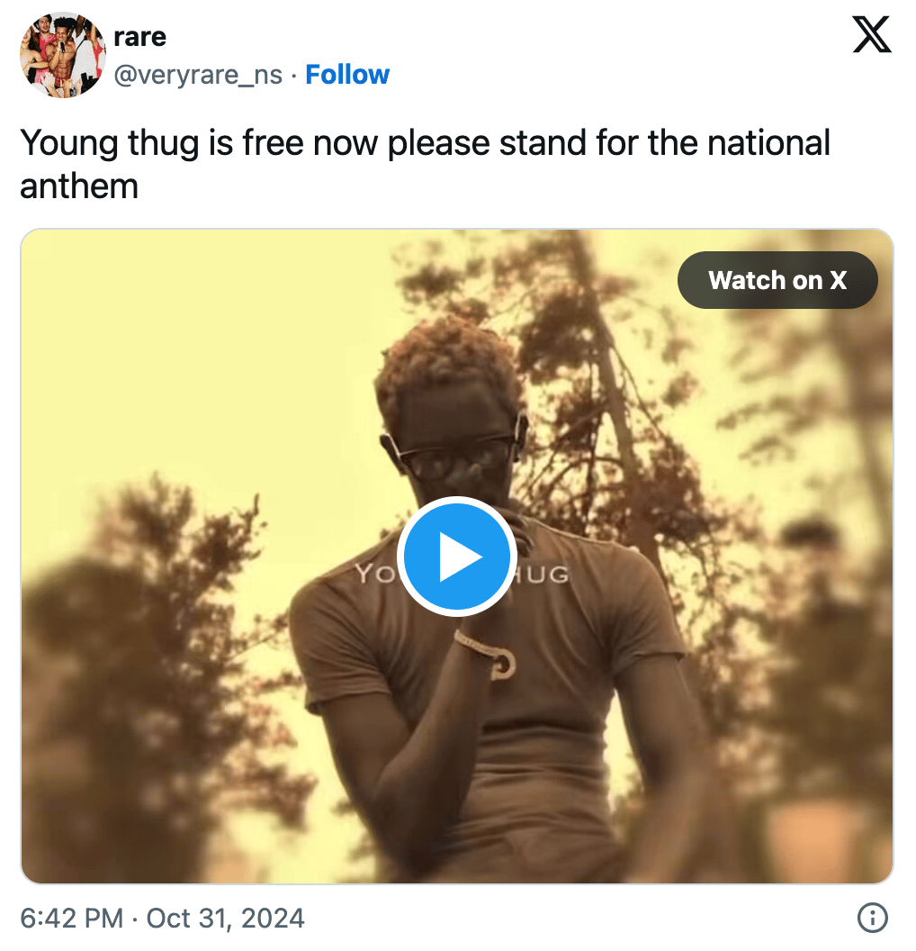 Post on X