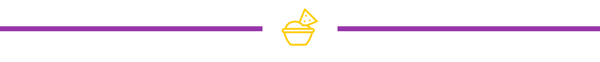 A divider for the yellow dip newsletter
