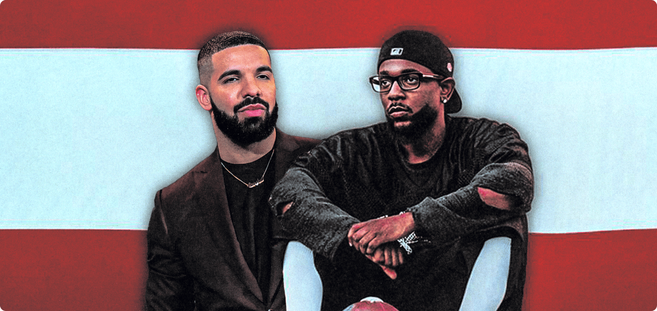 Kendrick Lamar and Drake
