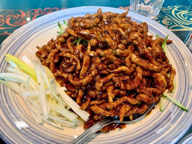 Harbin pork in bean sauce