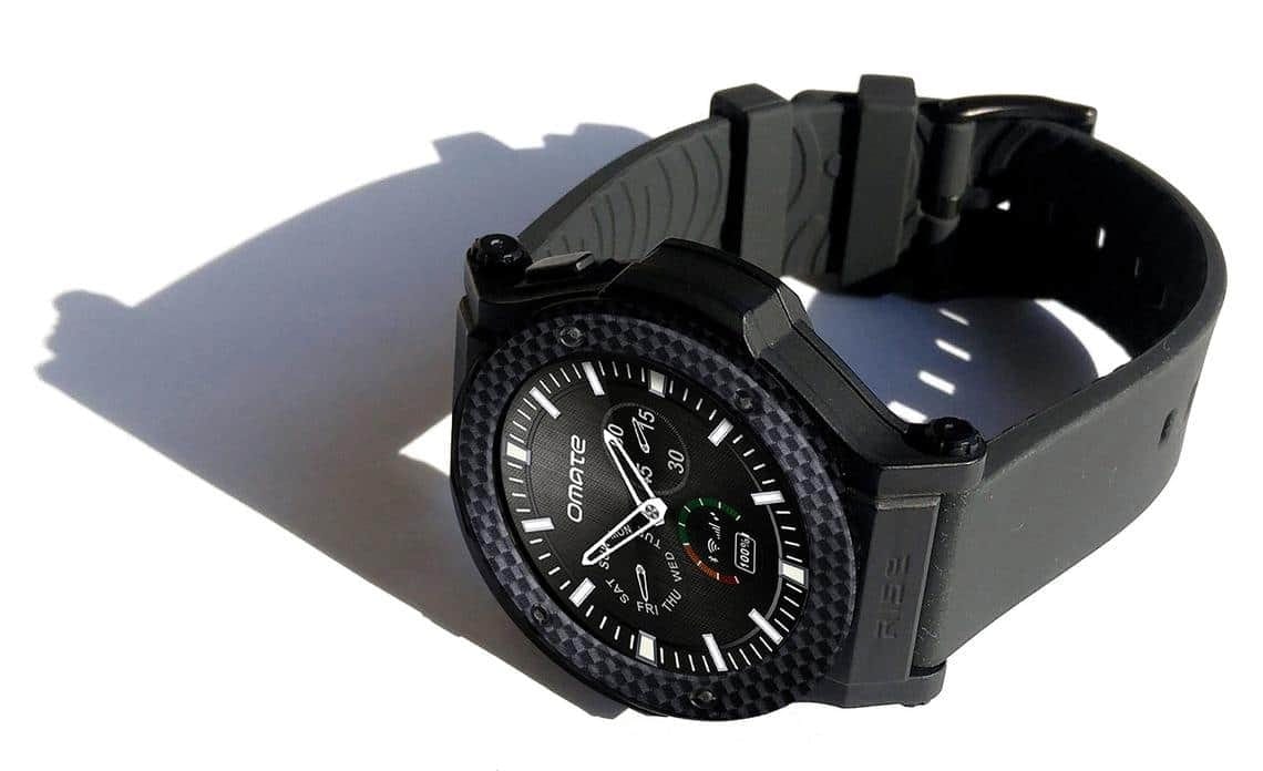 Omate Rise circular Android 3G smartwatch