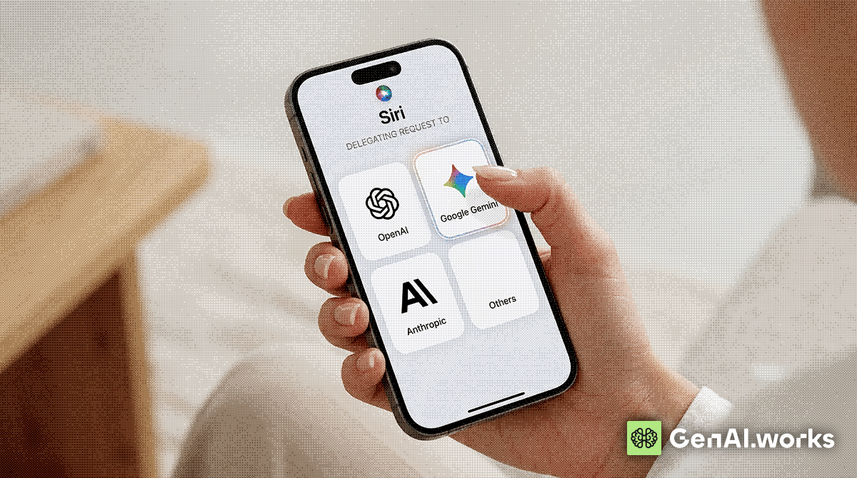 Apple doesn't want to build AI. It wants to sell everyone else's.